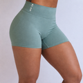 Biker short light green