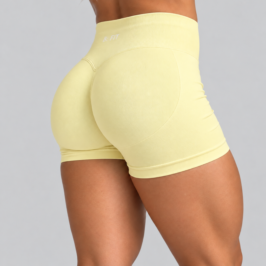 Biker short Butter yellow
